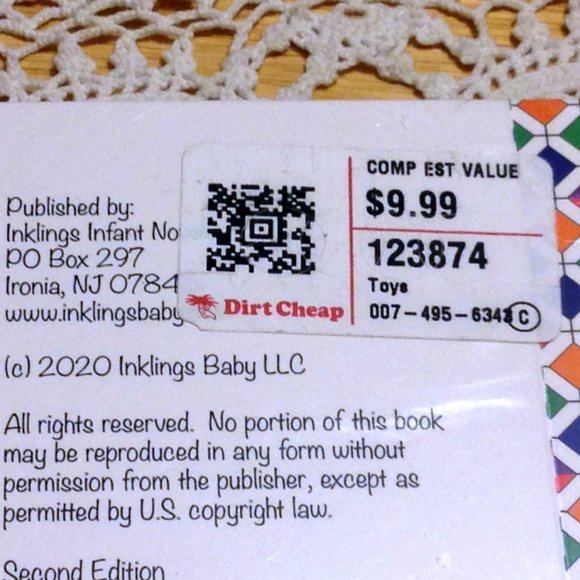 Children's Board Book, Inklings Billy and Wobby board book - Picture 3 of 3